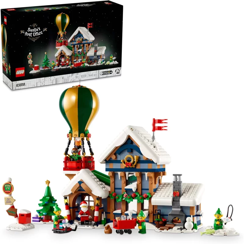 Image : LEGO Icons 10339 Le bureau de poste du Pere Noel