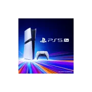 Image : PS5 Pro Sony Console Blanc et Noir