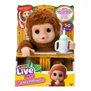 Little Live Pets Mon Bebe Singe Peluche interactive