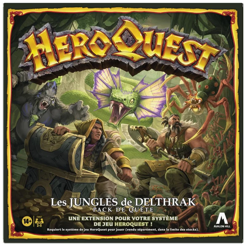 Image : HeroQuest Pack de quete Les jungles de Delthrak