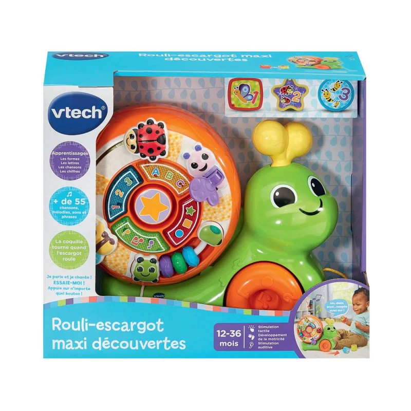 Image : Vtech Baby Rouli escargot maxi decouvertes Jeu d'eveil