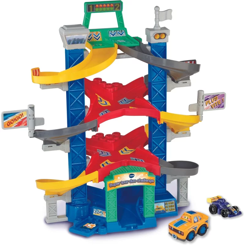 Image : Vtech Tut Tut Bolides Serie Pro Super Tour Duo Challenge