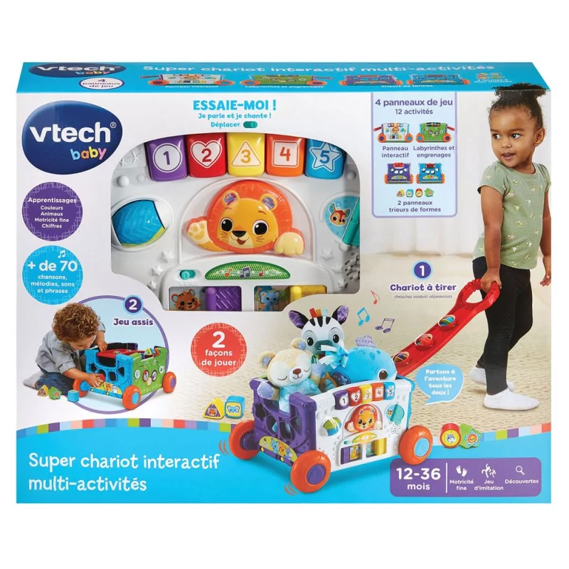 Image : Vtech Baby Super chariot interactif multi-activites