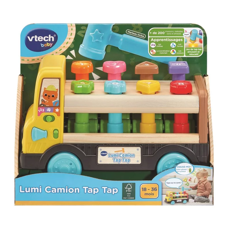 Image : Vtech Baby Lumi Camion Tap Tap Jouet