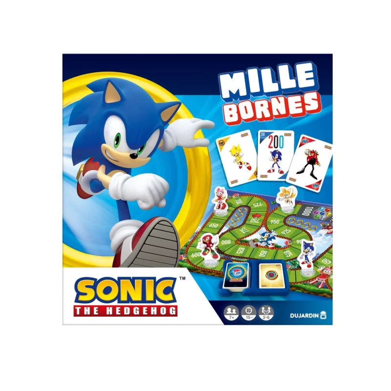 Image : Mille Bornes Sonic Dujardin