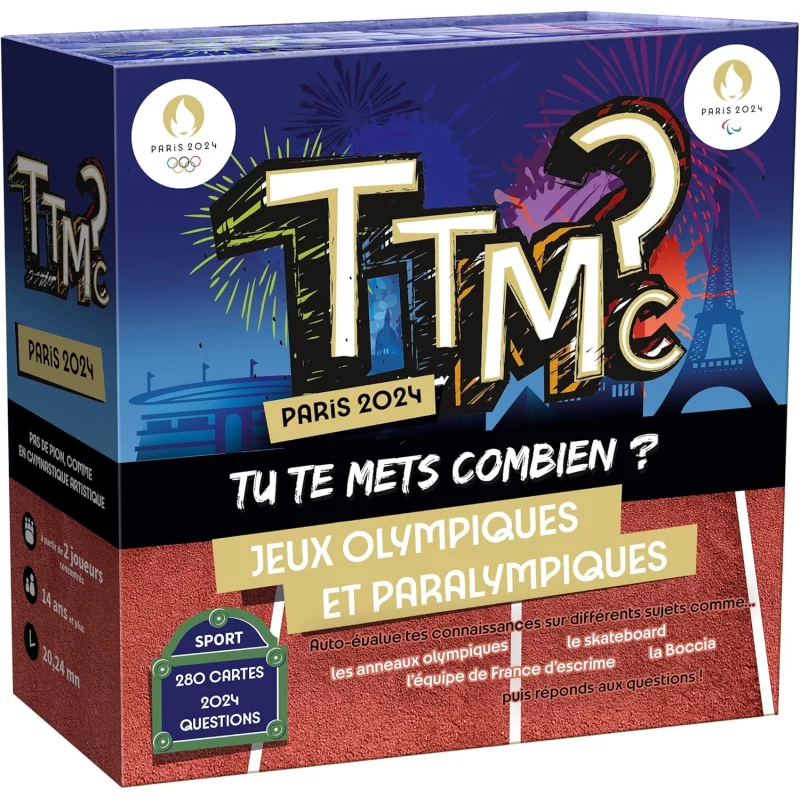 Image : TU TE METS COMBIEN TTMC Edition Jeux Olympiques et Paralympiques