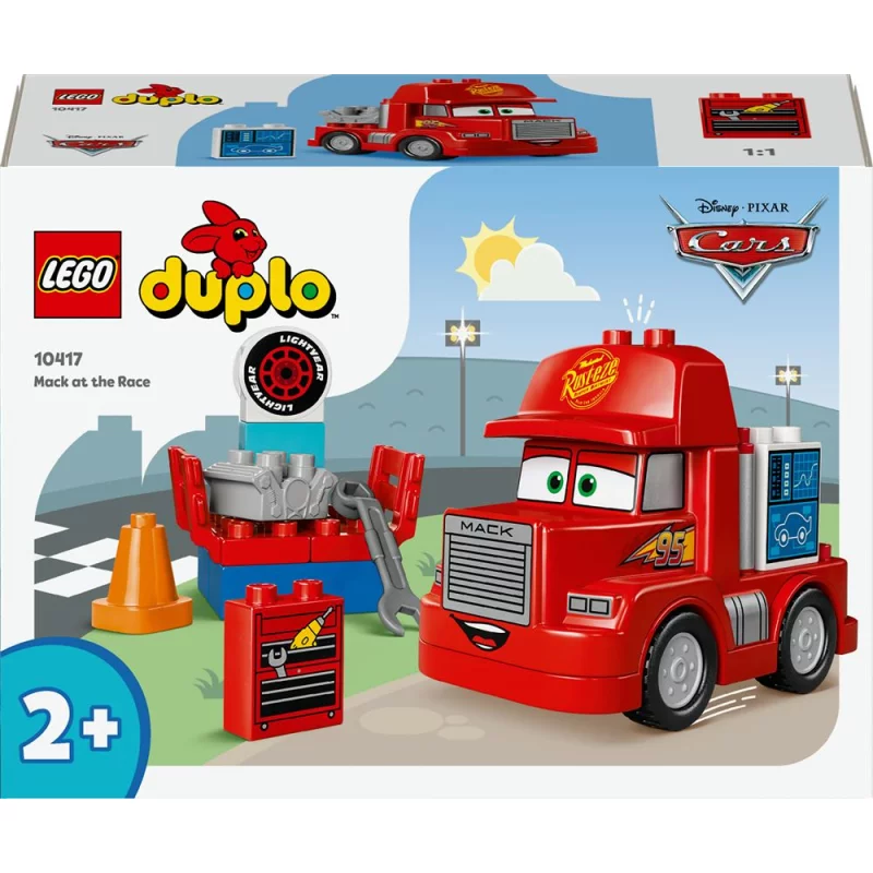Image : LEGO DUPLO 10417 Mack a la course