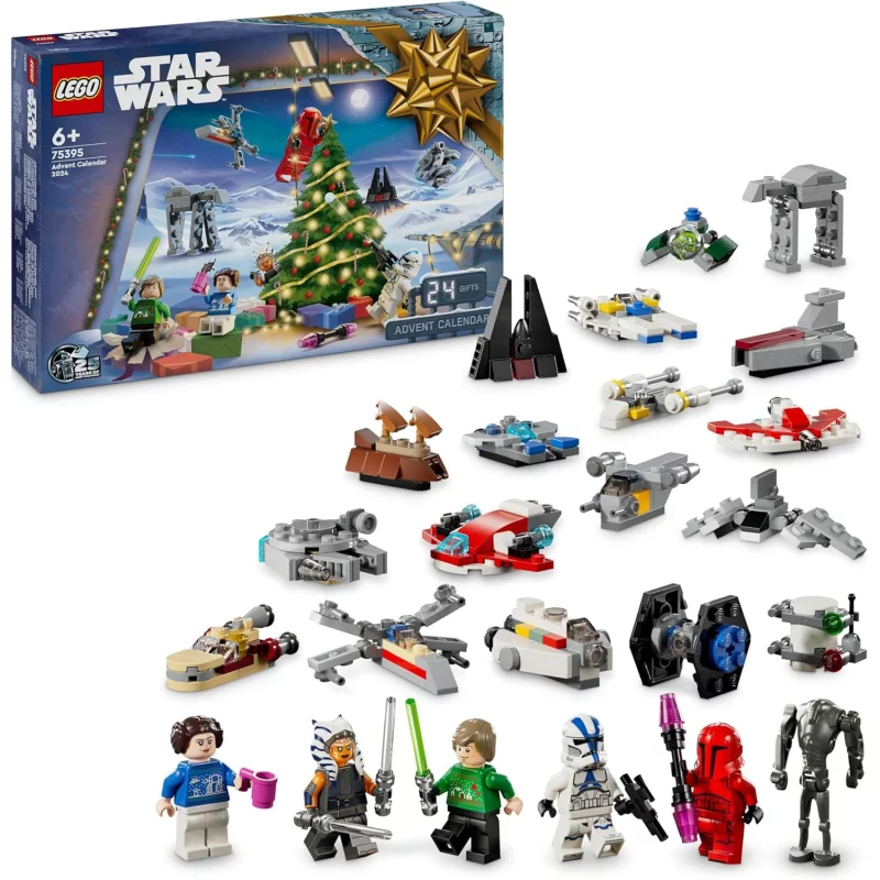 Image : LEGO Star Wars 75395 LEGO Star Wars Le calendrier de l'Avent 2024