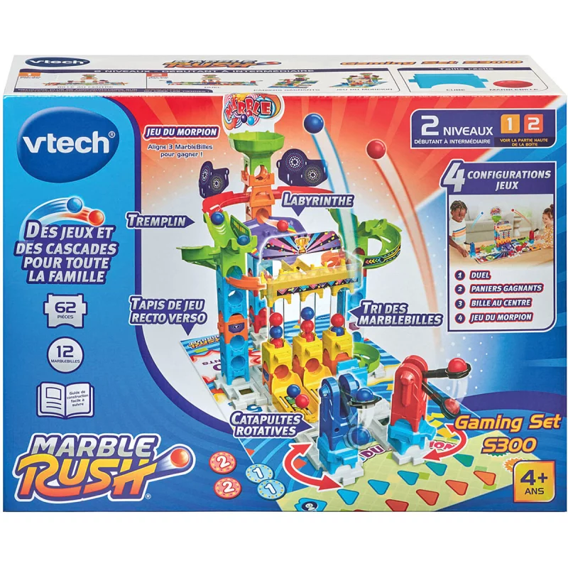 Image : VTech Marble Rush Circuit a Billes Gaming Set S300