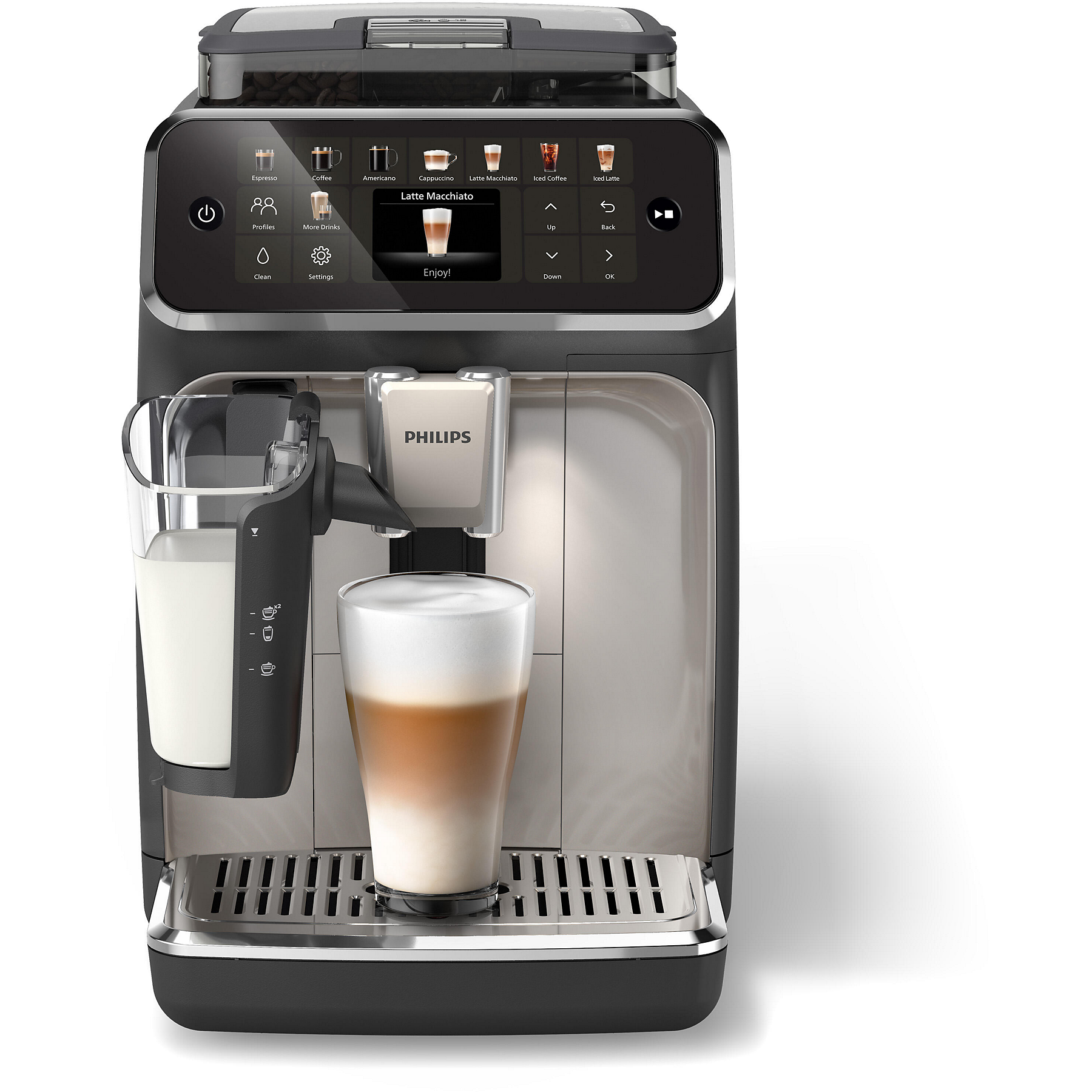 Image : PHILIPS EP5547/90 LatteGo Expresso Broyeur