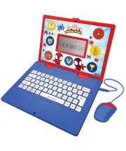 Lexibook Spidey et Ses Incroyables Amis Ordinateur Portable educatif Rouge/Bleu