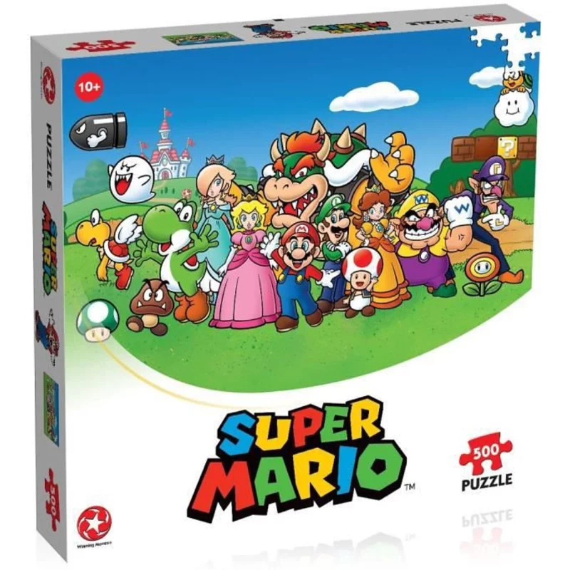Image : Puzzle Super Mario and Friends - 500 Pieces
