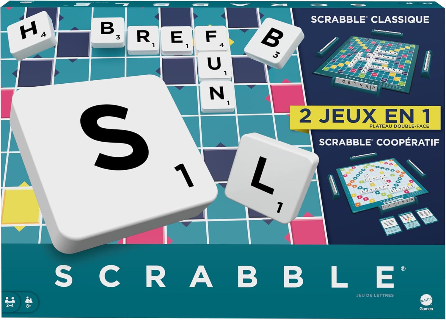 Image : Mattel Scrabble Refresh Mattel