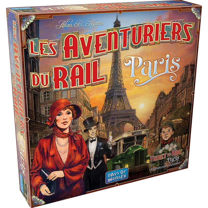 Image : ASMODEE LES AVENTURIERS DU RAIL : PARIS Annees Folles