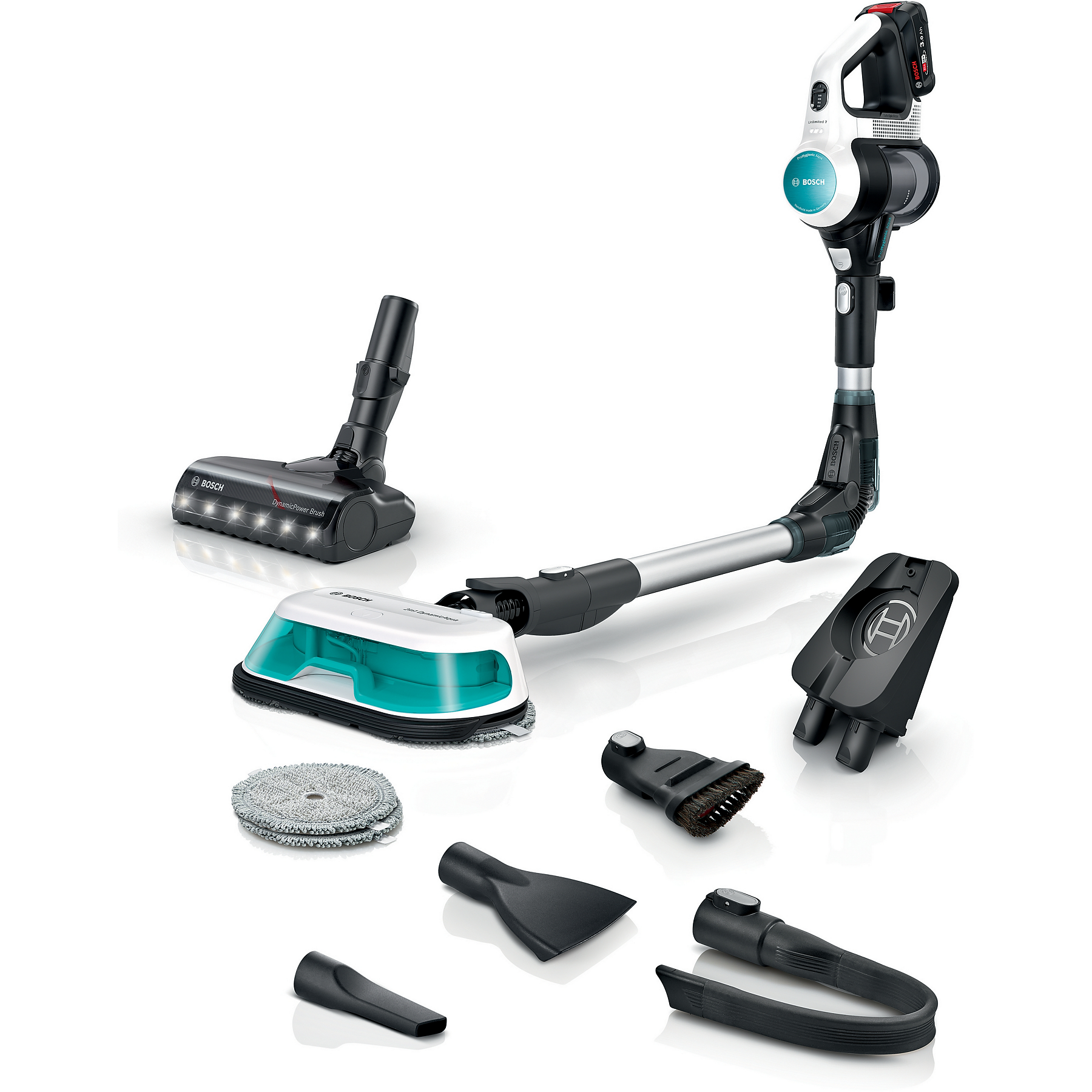 Image : BOSCH BCS71HYG4 Unlimited 7 ProHygienic Aspirateur balai