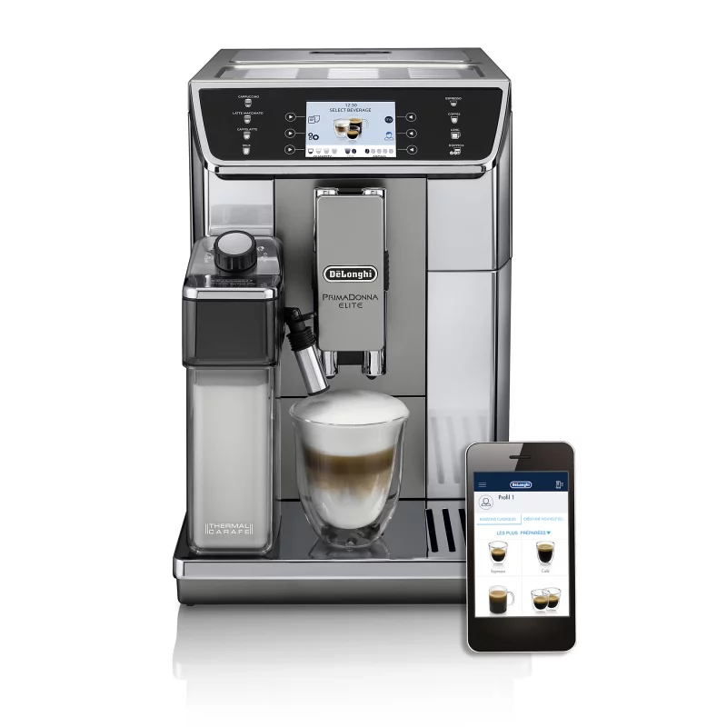 Image : DELONGHI ECAM650.55.MS Expresso broyeur