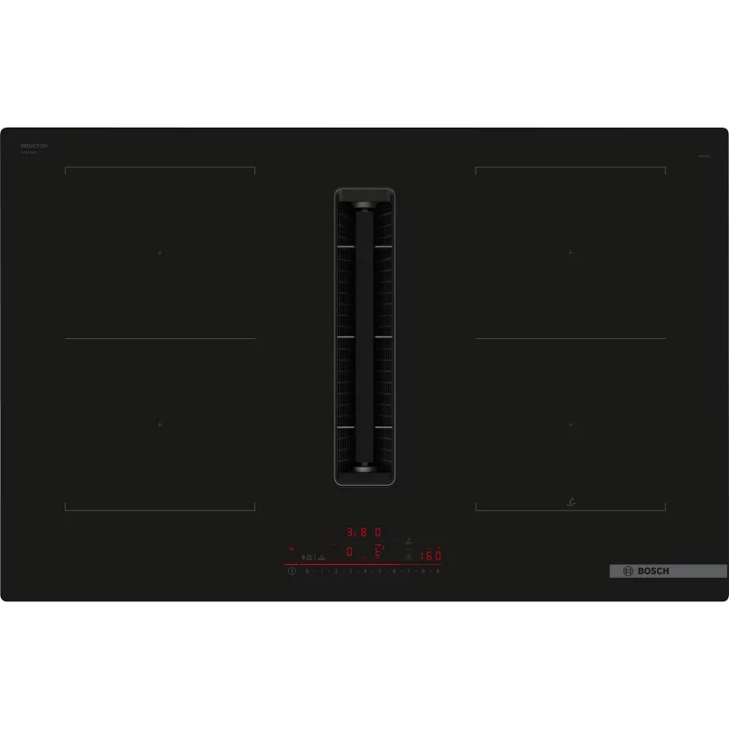 Image : BOSCH PVQ811H26E CombiZone PerfectFry Plus Plaque induction aspirante