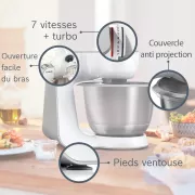 Image : BOSCH MUM58200E Serie 4 Robot patissier