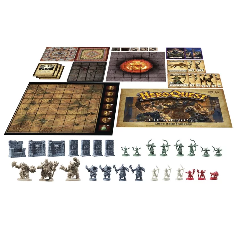 Image : HASBRO HeroQuest La horde des ogres