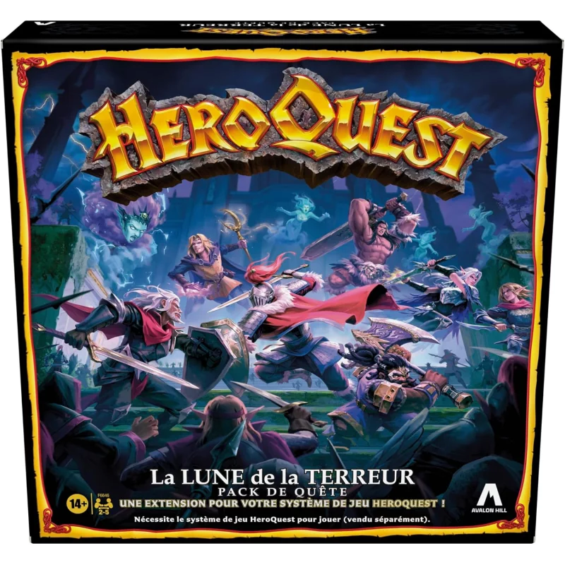 Image : HASBRO HeroQuest La lune de la Terreur