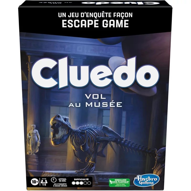 Image : HASBRO Cluedo Escape Vol au musee