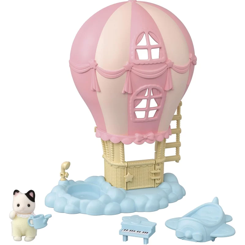 Image : Sylvanian Families La montgolfiere des bebes - 5527