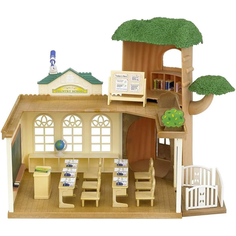 Image : L'ecole de la foret Sylvanian Families - 5105