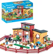 PLAYMOBIL 71599 Pension des animaux avec soigneurs et enfant My Life
