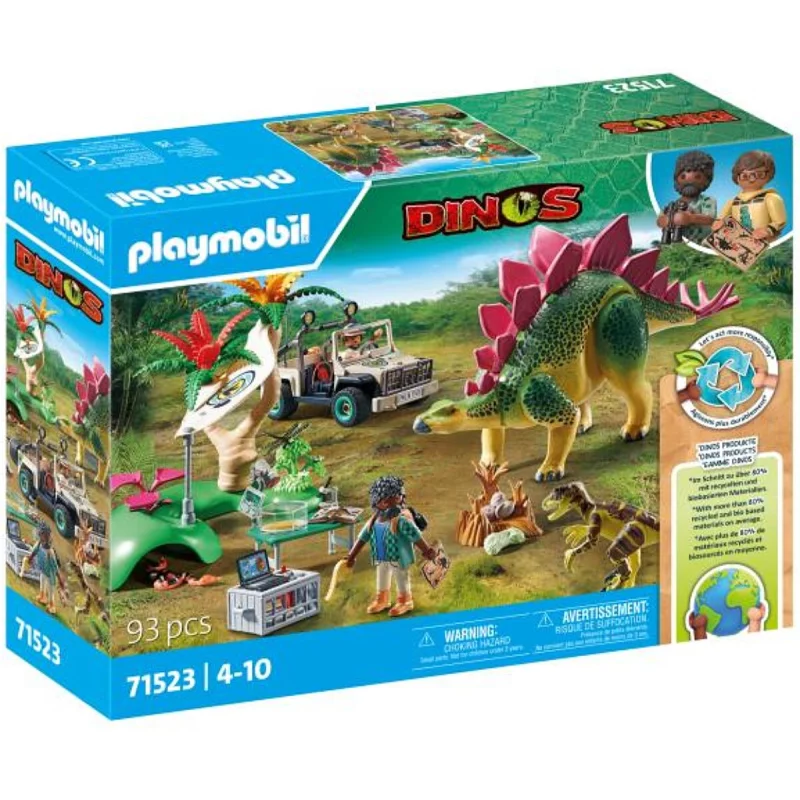 Image : PLAYMOBIL 71523 Campement des explorateurs dinosaures