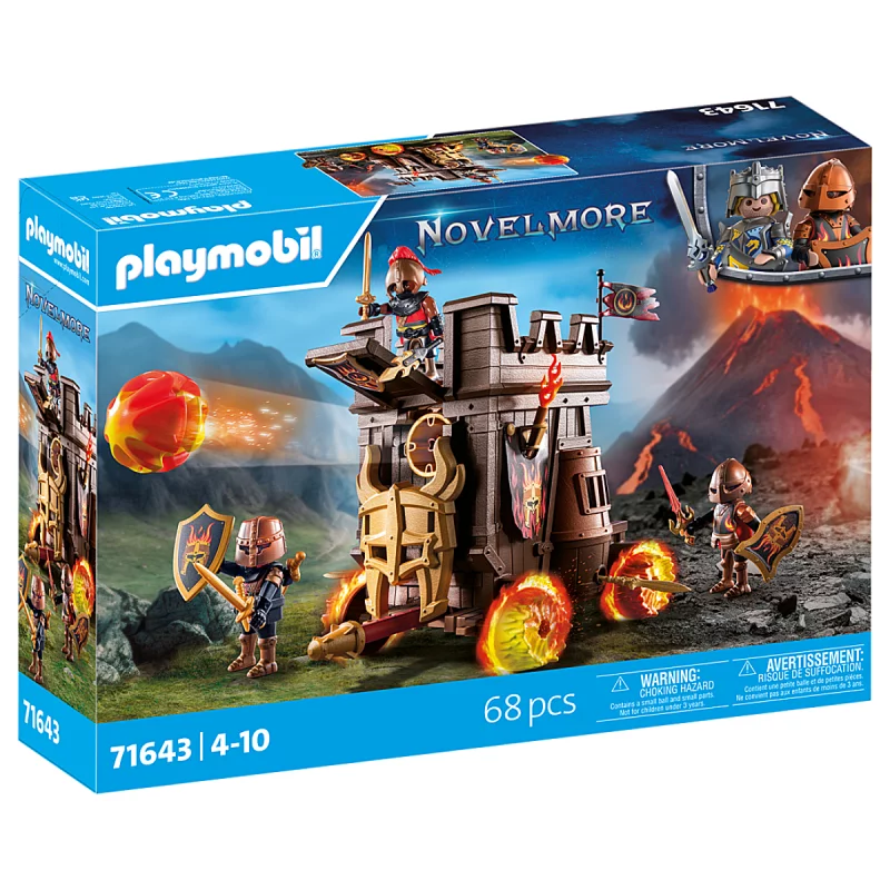 Image : PLAYMOBIL - 71643 - Char can Burnham Raiders