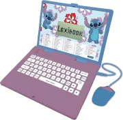 Lexibook Ordinateur educatif bilingue Disney Stitch