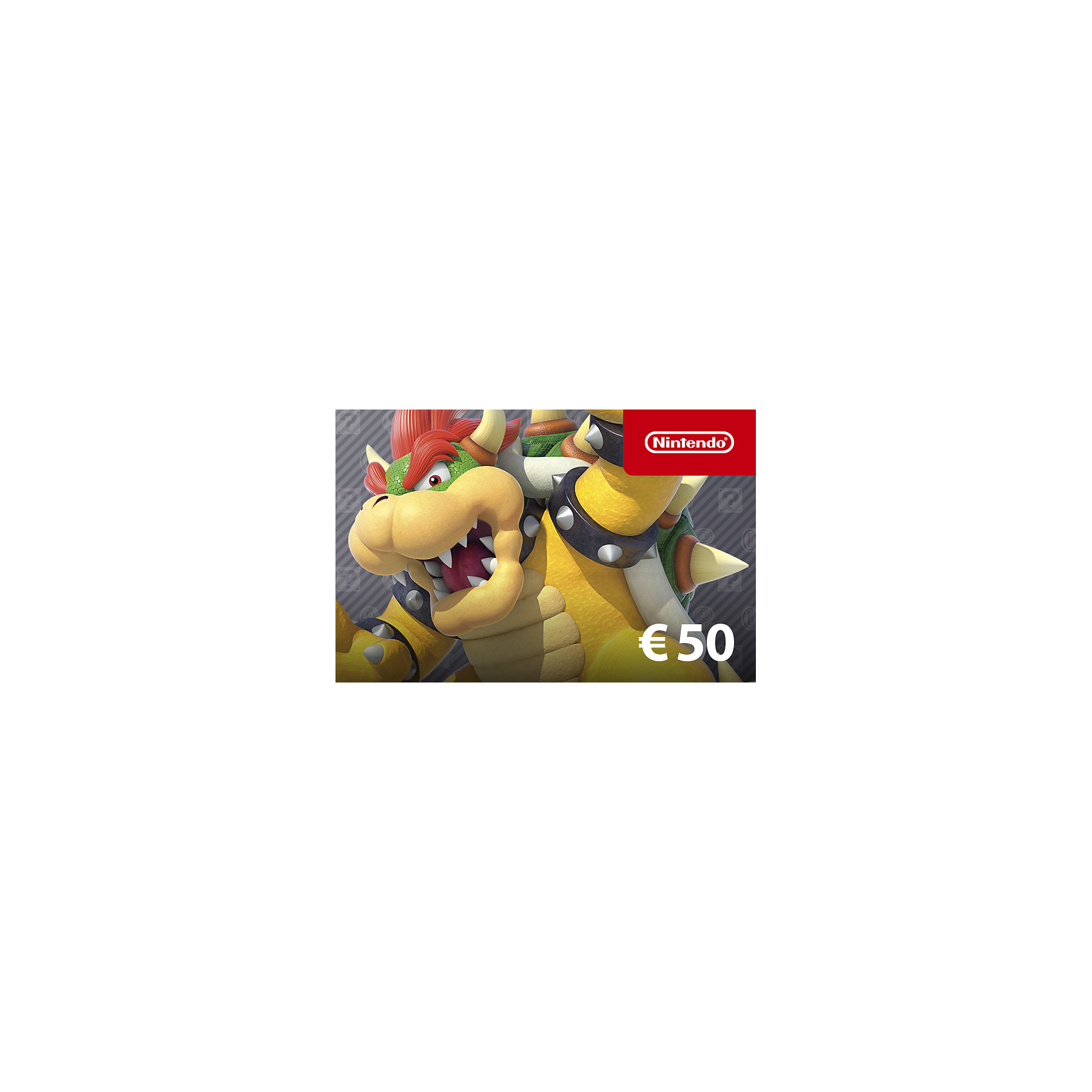 Image : Carte Nintendo eShop 50€