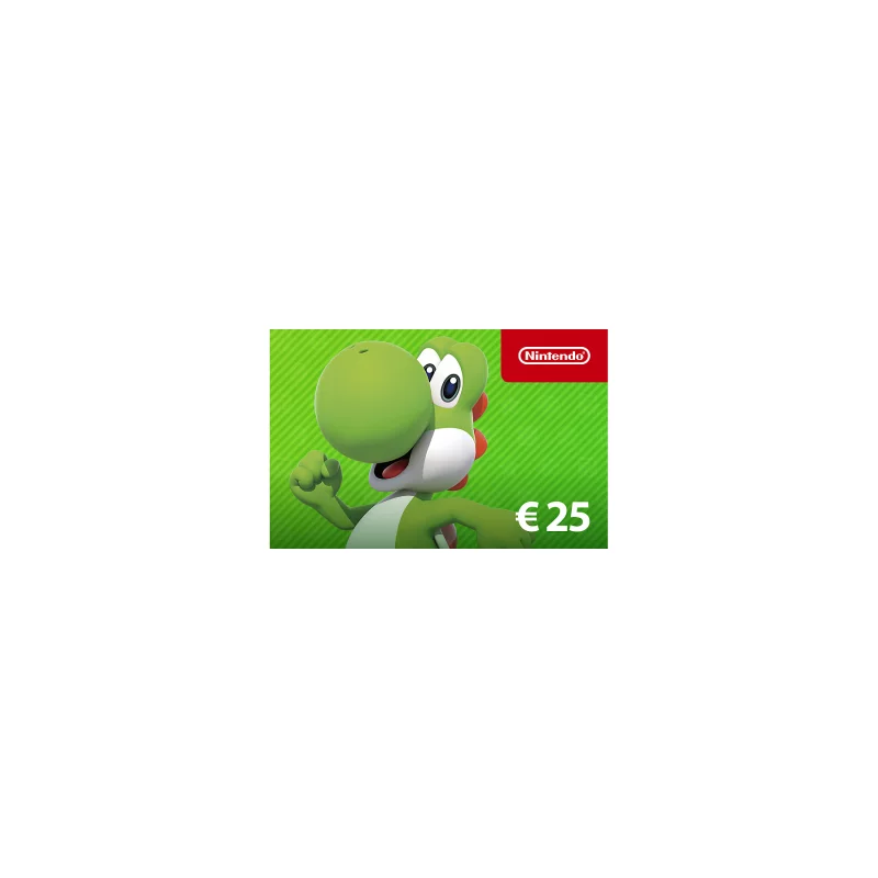Image : Carte Nintendo eShop 25€