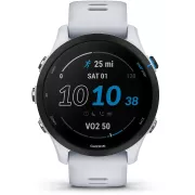 GARMIN Forerunner 255 Music Whiitestone Montre sport