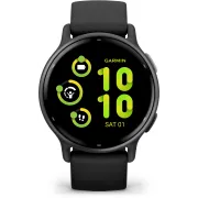 GARMIN Vivoactive 5 gray bracelet noir Montre sport