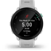 Image : GARMIN FORERUNNER 55 Blanche Montre sport