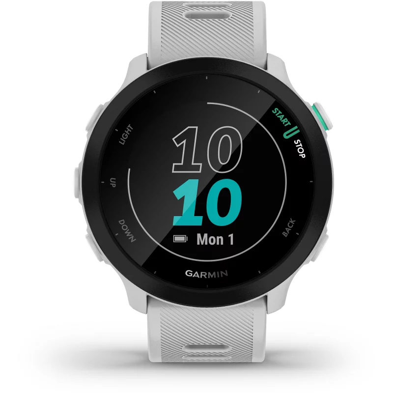 Image : GARMIN FORERUNNER 55 Blanche Montre sport