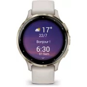 GARMIN Venu 3S Ivory + Cream Gold Montre sport