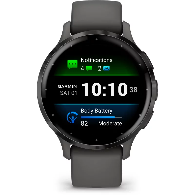 Image : GARMIN Venu 3S Black Sesame + Slate Montre sport