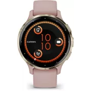 Image : GARMIN Venu 3S pink Dawn + Peach Gold Montre sport