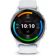 GARMIN Venu 3 Whitestone + Passivated Montre sport