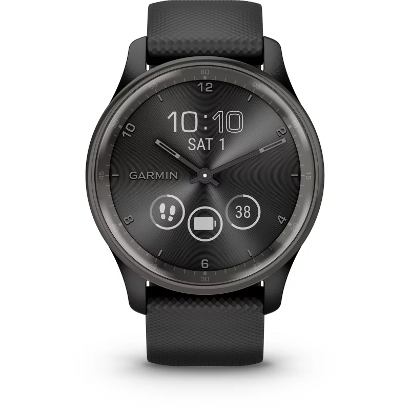Image : GARMIN Vivomove Trend siliconne noir Montre sante