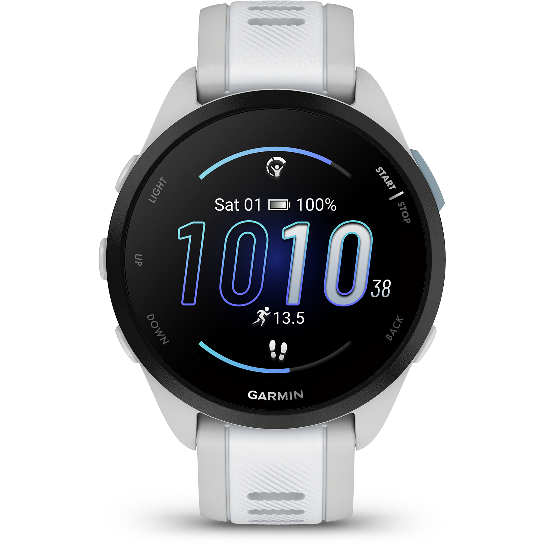 Image : GARMIN Forerunner 165 Gris clair / blanc Montre sport