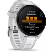 Image : GARMIN Forerunner 165 Gris clair / blanc Montre sport