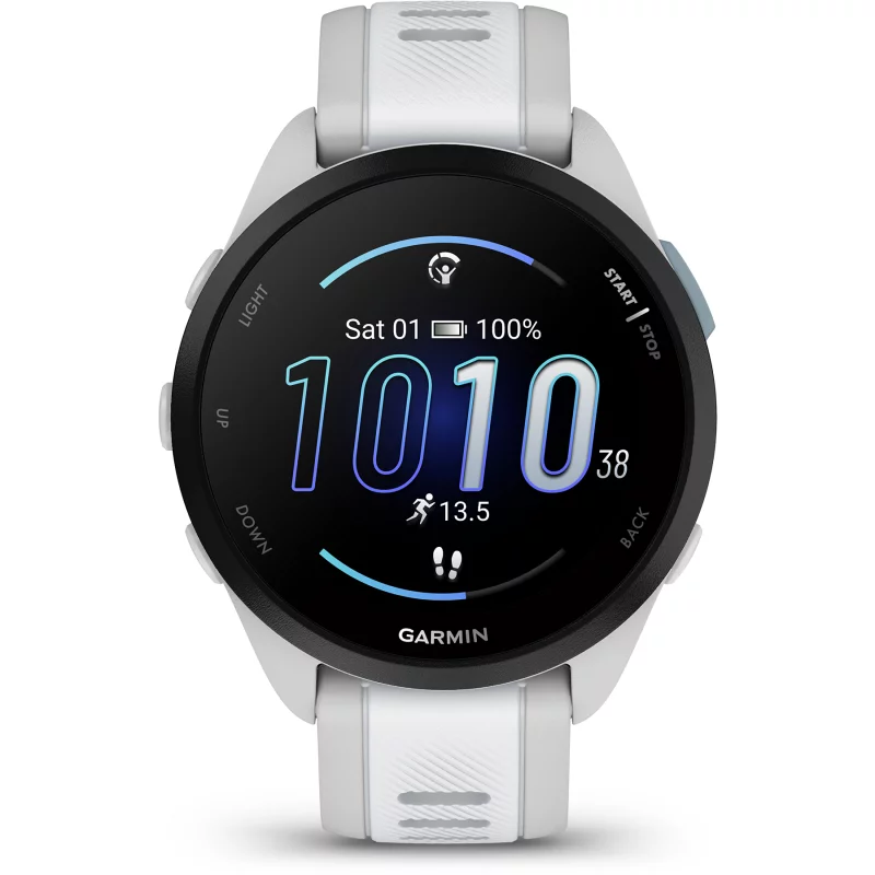 Image : GARMIN Forerunner 165 Gris clair / blanc Montre sport