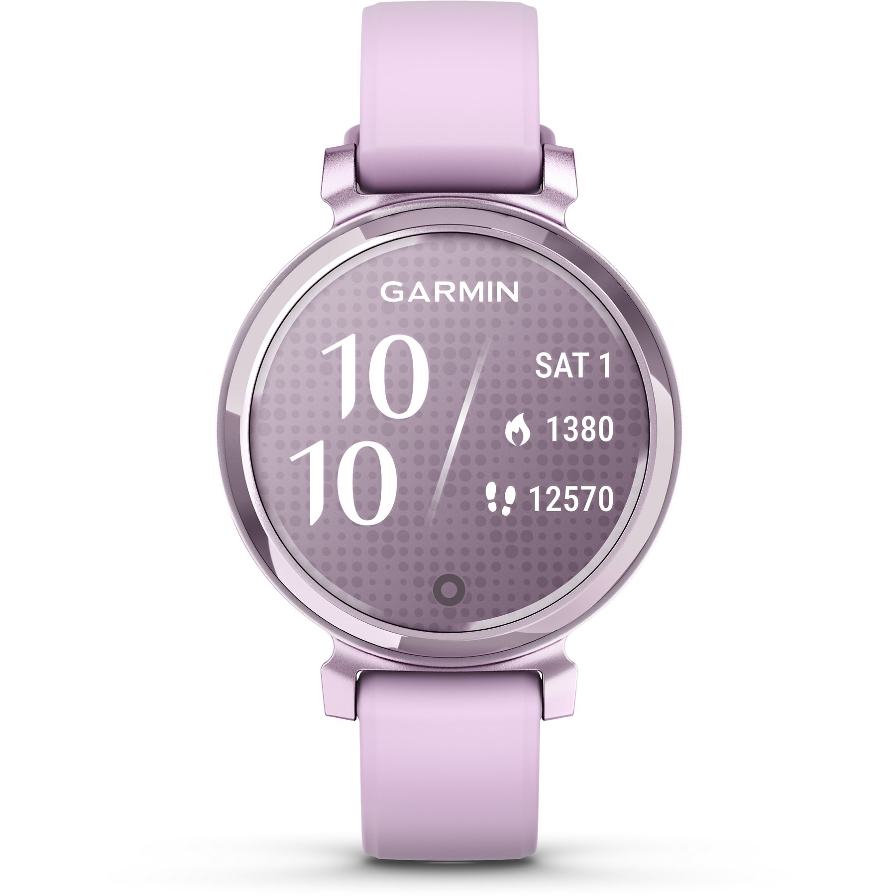 Image : GARMIN Lily 2 lilas bracelet silicone lilas Montre sport