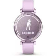 Image : GARMIN Lily 2 lilas bracelet silicone lilas Montre sport