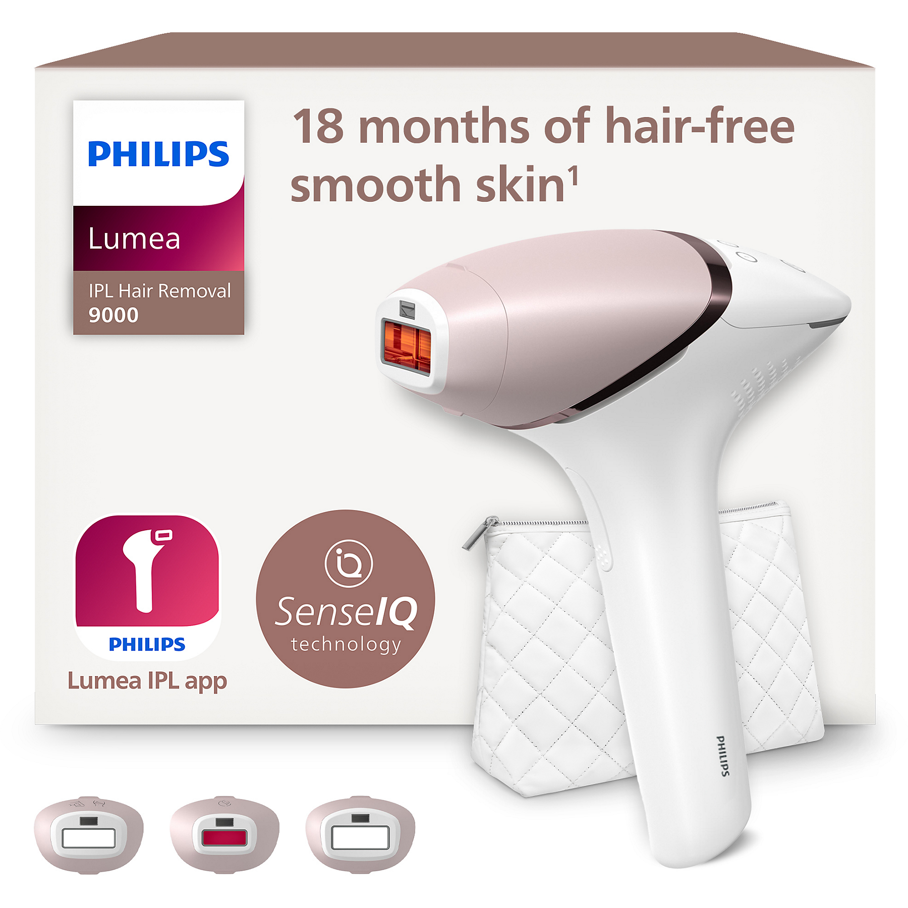 Image : PHILIPS IPL BRI955/01 Epilateur lumiere pulsee