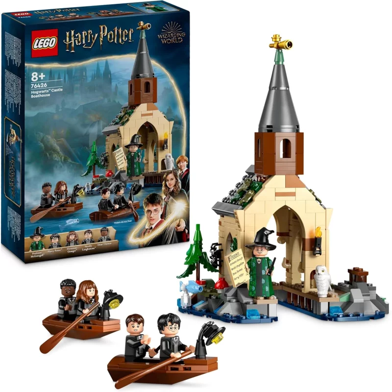 Image : LEGO Harry Potter 76426 Le hangar a bateaux de Poudlard