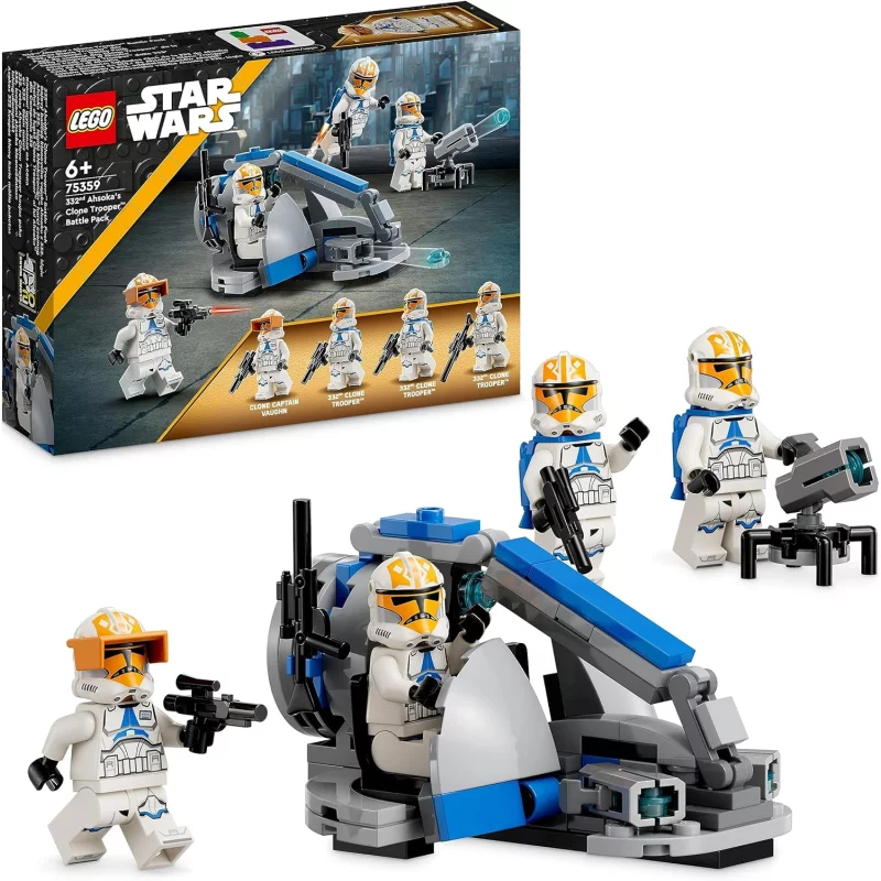 Image : LEGO Star Wars 75359 Pack de combat des Clone Troopers de la 332e Compagnie d'Ahsoka
